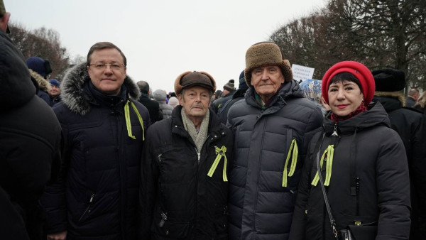 Самарцы – блокадники приняли участие в памятных мероприятиях в Санкт-Петербурге