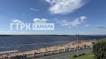 На второй очереди набережной Самары началась выгрузка свежего песка