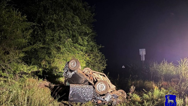 В Самарской области водитель погиб, вылетев с трассы в кювет