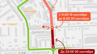 В Самаре на две недели закроют перекресток Дыбенко и Третьего проезда