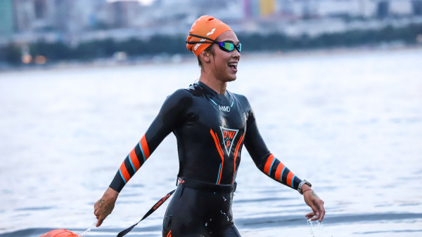 Жительница Самары Дарья Дубошина переплыла Волгу