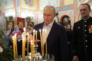 Поздравление с Рождеством Президента России Владимира Путина