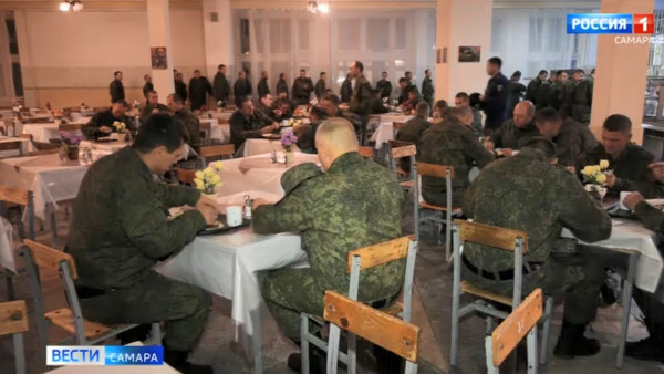 В Самарской области проходят подготовку мобилизованные бойцы