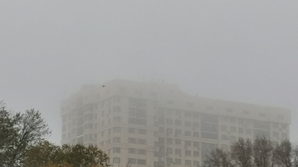 Самару накрыла густая молочная мгла утром 24 октября