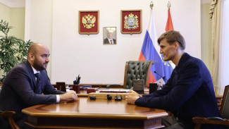 Вячеслав Федорищев и Андрей Кириленко обсудили развитие баскетбола в Самарской области