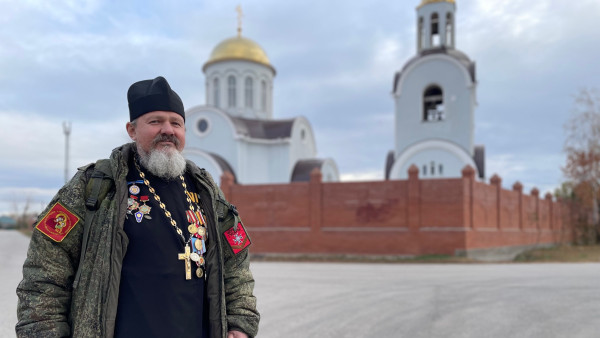 Военный священник из Самары Михаил Советкин награждён орденом благоверного князя Димитрия Донского III степени