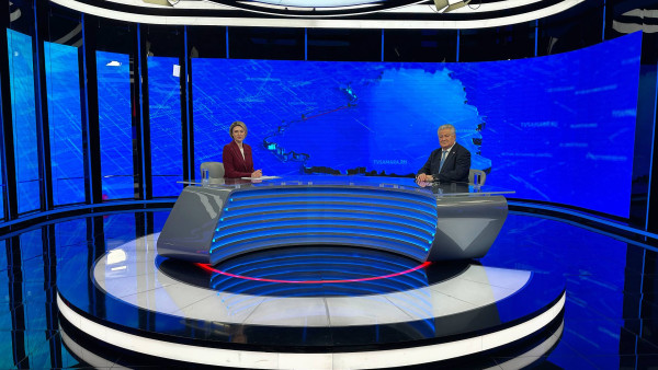 «Актуальное интервью»: в студии ГТРК «Самара» председатель Самарской Губернской Думы Геннадий Котельников