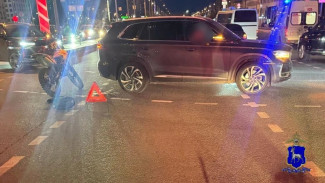 В Самаре 16-летний подросток на мотоцикле пострадал в ДТП с автомобитлем Geely