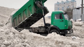 Стало известно, где в Самаре устроили свалку из снега высотой 5-этажный дом