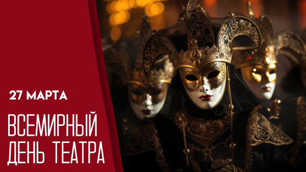 27 марта — Всемирный день театра: история праздника, открытки и поздравления