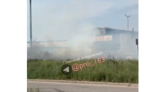 В Тольятти тушили пожар около Автоваза