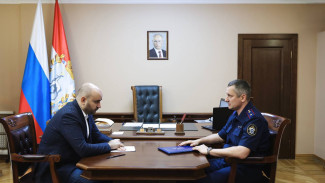 Глава региона Вячеслав Федорищев и Александр Перепелицын обсудили вопросы транспортной безопасности в регионе