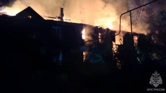 В ночь на 4 июня в Самаре полностью выгорел многоквартирный дом