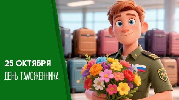 День таможенника Российской Федерации 25 октября: история, поздравления и открытки