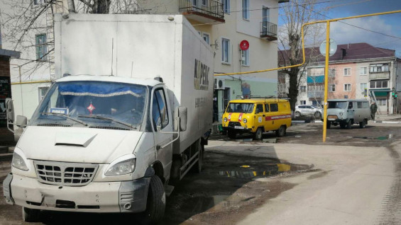 Под Самарой грузовик влетел в газовую трубу