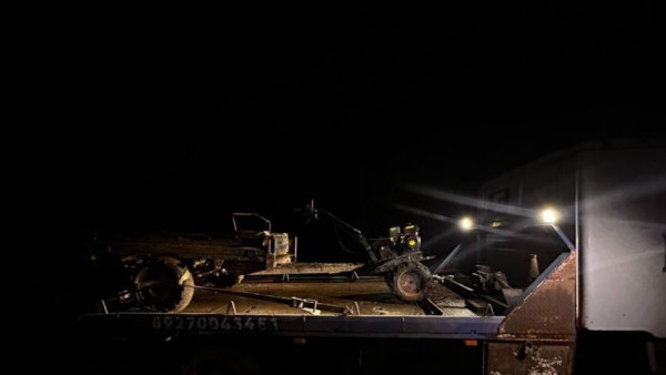 Подшофе и без прав: в Самарской области поймали нарушителя на мотоблоке