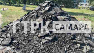 В Самаре укладывают новый асфальт на проспекте Кирова