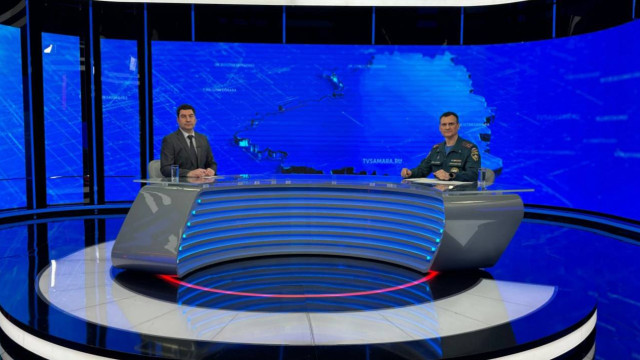 «Актуальное интервью»: пожарная обстановка в новогодние праздники