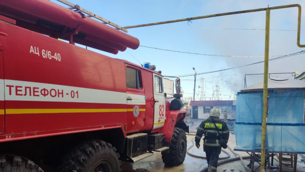 Момент взрыва на рынке «Колхозный» в Кинеле попал на видео