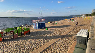 Центральный пляж Самары временно закрыли из-за подготовки к фестивалю 
