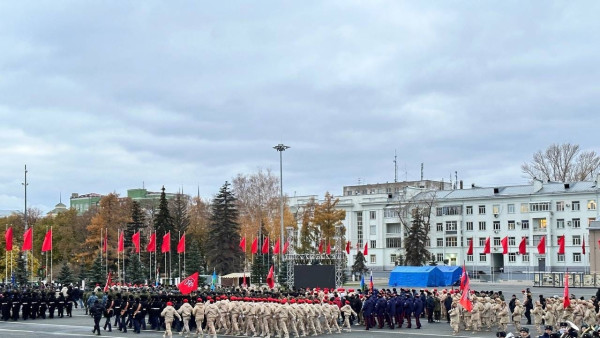 В Самаре 6 ноября 2022 года прошла репетиция Парада Памяти