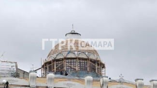 В Самаре началась реконструкция купола областной филармонии