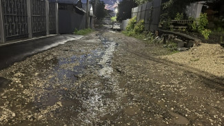 В Самаре дома в частном секторе ушли под воду после ливня стеной 11 июня