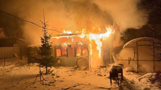 Две бани сгорели за сутки в Самарской области