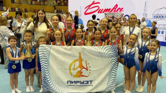 Самарские спортсменки взяли два золота на фестивале командной гимнастики в Дагестане