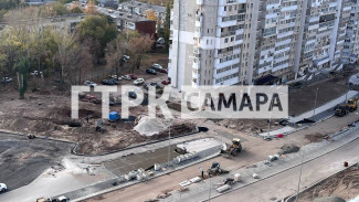 На новом участке улицы XXII Партсъезда уложили асфальт и установили светофоры 