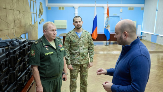 Самарские бойцы получили дроны для разведки
