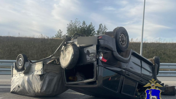 Стало известно о состоянии пассажиров перевернувшегося УАЗа под Самарой