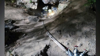 В Самарской области вновь загорелись креозотные крепи в Сокских штольнях