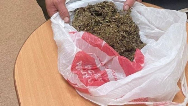 Под Самарой задержан мужчина с крупной партией марихуаны 