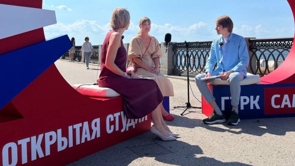 «Открытая студия» ГТРК «Самара» на ВолгаФест-2025