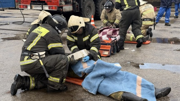 В Самарской области прошли масштабные пожарно-спасательные учения