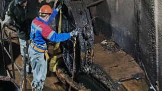 В Самаре провели уникальную техническую операцию на дне Волги