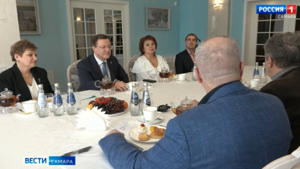 Культурные связи между Самарой и Белградом Дмитрий Азаров обсудил с представителями сербской делегации
