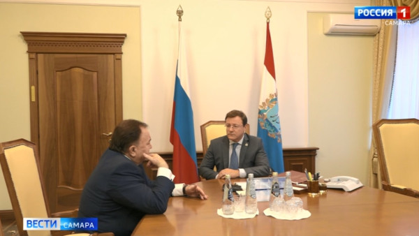 Губернатор Дмитрий Азаров провел встречу с главой Республики Ингушетия Махмуд-Али Калиматовым