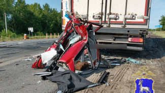 Полиция рассказала, кто погиб в попавшей под фуру Сhery Tiggo под Самарой