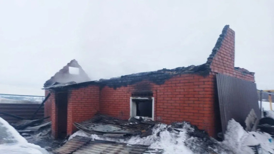 Под Самарой сгорели сразу две частные бани