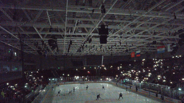 В Самаре за несколько минут до игры ЦСК ВВС — «Норильск» отключили свет