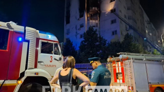Стали известны подробности пожара в 9-этажке на Тухачевского в Самаре 28 июля
