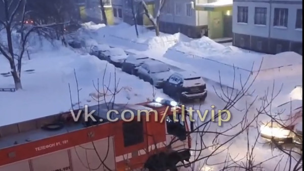 В Самарской области пожарная машина не смогла проехать к месту вызова