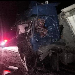 Под Самарой произошло ДТП двух грузовиков