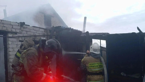 Мужчина погиб при пожаре в частном доме в Самарской области
