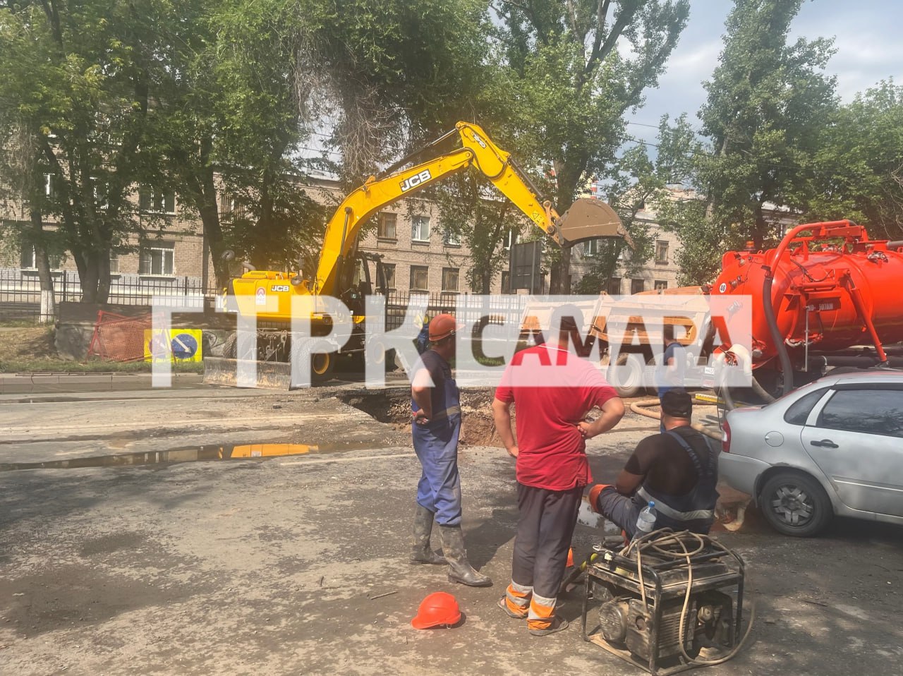 В Самаре 18 июля закрыли проезд по улице Мориса Тореза – Новости Самары и  Самарской области – ГТРК Самара