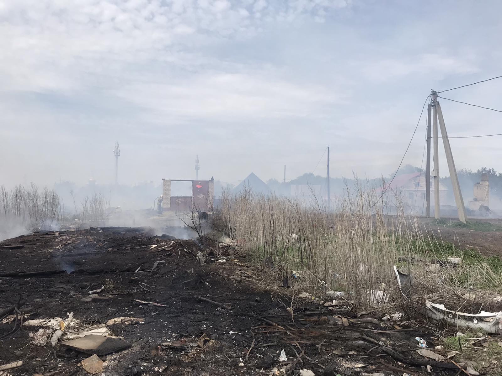 В Самарской области ликвидировали открытое горение в 11 частных домах –  Новости Самары и Самарской области – ГТРК Самара