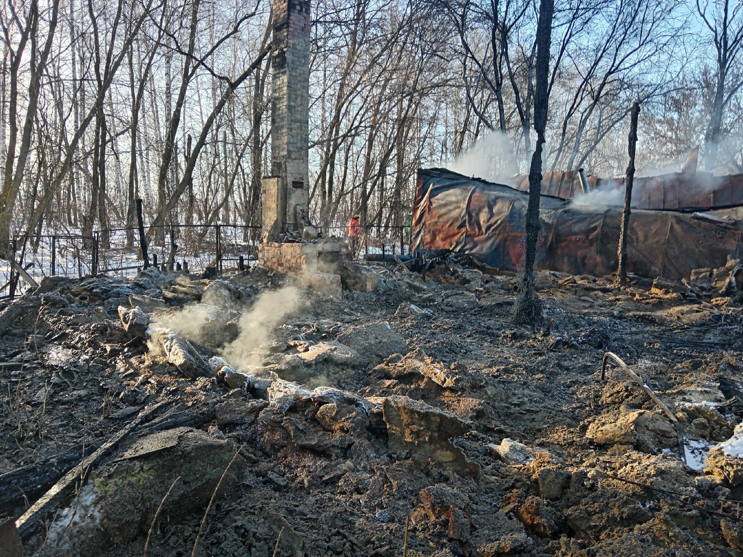 Огненной атакой под Самарой был уничтожен музей 