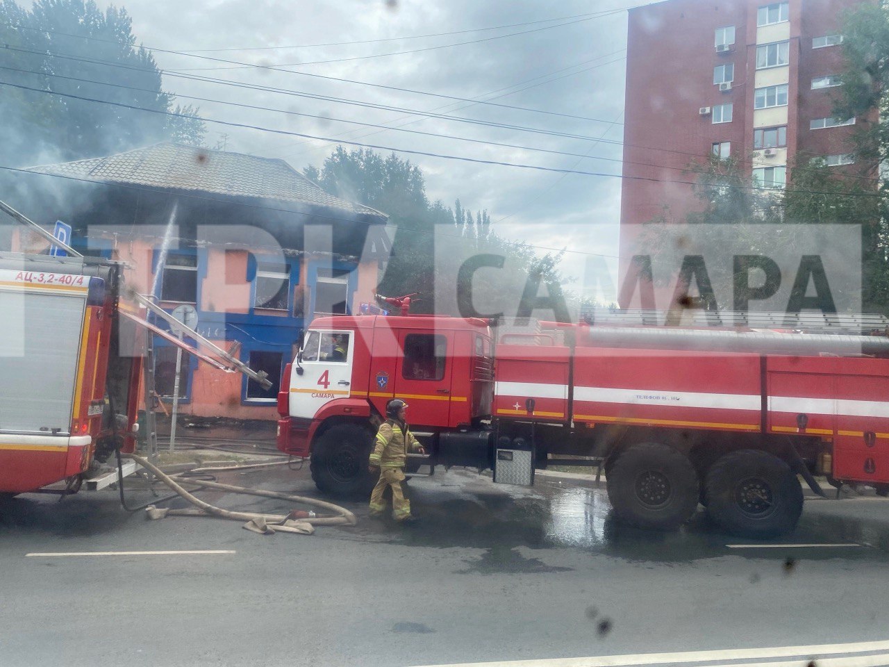 В Самаре сгорело популярное кафе на улице Стара-Загора – Новости Самары и  Самарской области – ГТРК Самара